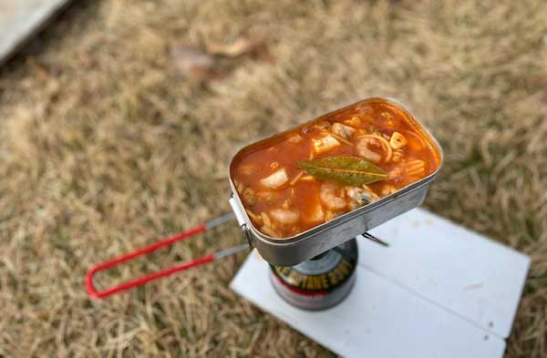 【レシピ】簡単スープペスカトーレ。秋冬キャンプはスープパスタであったまろ。